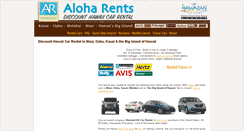 Desktop Screenshot of aloharents.com